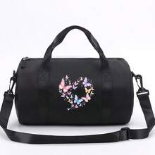 1pc Large Travel Bag, Gym Bag, Lightweight Hand-Carry Luggage Bag, Yoga Bag, Large Capacity Outdoor Business Trip Travel Storage Bag, Shoulder Bag - Multicolor - View 1
