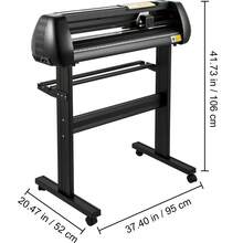 Vinyl Cutting Machine, Upgraded 28-Inch Paper Feed Cutting Plotter, Vinyl Printer With Adjustable Force And Speed, Powerful Stepper Motors, Windows-Compatible Signmaster Software - 查看 10