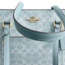 Coach Women's Station Tote Bag - 淺藍色 - 查看 3