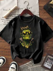Camisetas masculinas - Preto - Ver 6