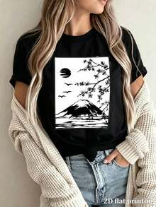 Women T-Shirts - Black - View 1