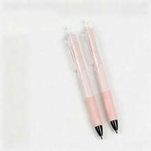 30pcs Retractable Quick-Dry White Pen, High-Aesthetic Neutral Pen 0.5mm For Students, Exam And Practice, ST Tip Black, Card Holder, Acrylic Markers, K-POP, Stitch, Stationery, Back To School - A - View 10