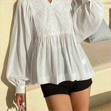 Women Blouses & Shirts - Yellow - View 8