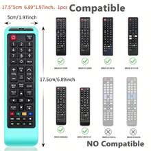 Waterproof Premium Silicone Remote Control Case For Sam Song 3D Smart TV - Shockproof Bumper Cover With Enhanced Grip, Dustproof - Multicolor - View 2