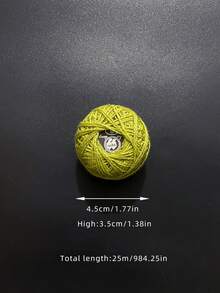 #8 Soft Color Lace Crochet Yarn, Single Roll 25m Soft Yarn, Suitable For Coasters & Home Decor Accessories Crochet, Lightweight Yarn, Healing Style Home & Winter Cabin Handmade First Choice - Lace Thread - View 19