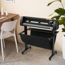 34-Inch Vinyl Cutter, Vinyl Cutting Machine, Handheld Vinyl Printer, Cutting Plotter With LCD Screen For Signs, With Signmaster Software For Design And Cutting, With Supplies And Tools - 34" Pantalla LCD - View 9