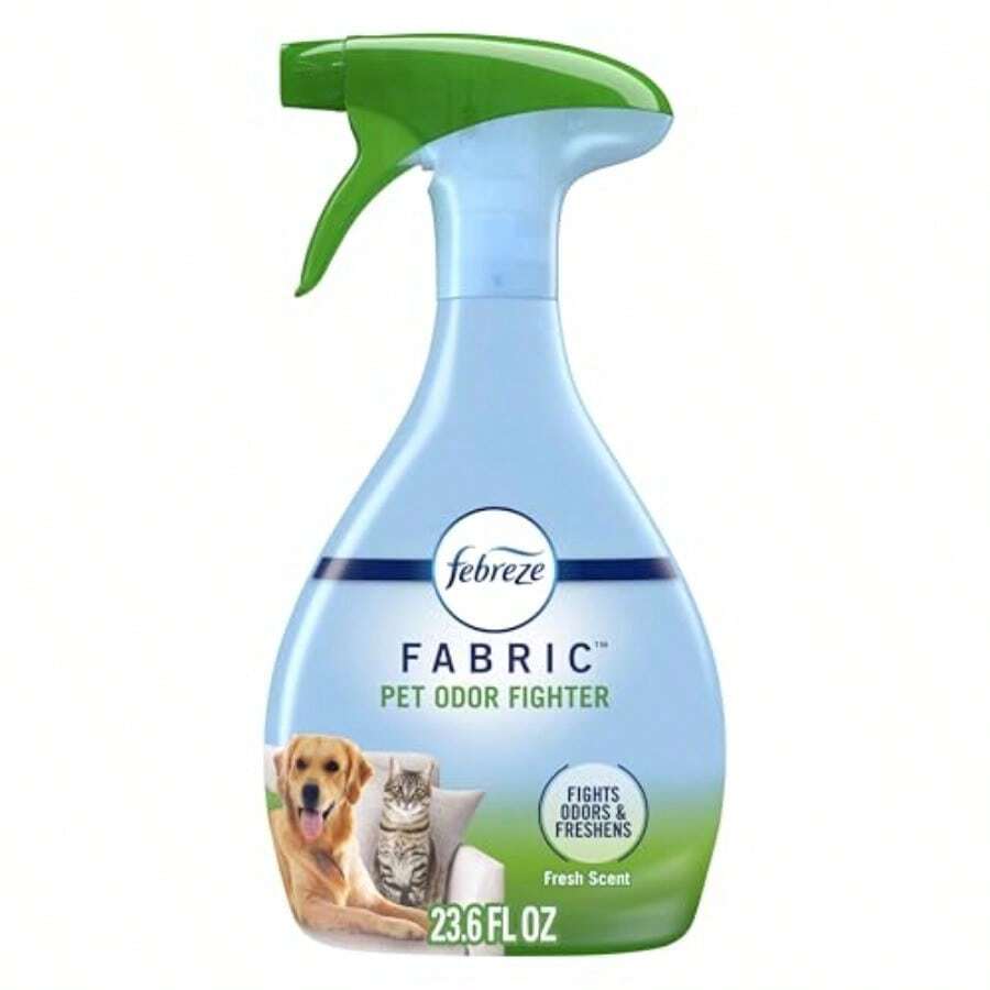 Febreze Fabric Spray Air Freshener, Odor-Fighting Fabric Refresher, Sneaker Balls Alternative, Couch Cleaner, Linen Spray, Multi-Use, Pet Odor Fighter Scent, 23.6 Fl Oz - Pet Fresh - View 1