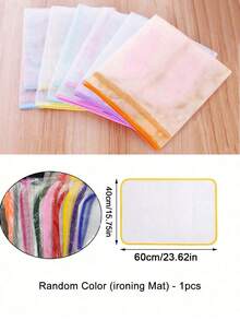 1pc 0.2mm Thick Heat Resistant Silicone Iron Rest Pad, Durable Easy Install Iron Protective Cover For Flat Iron & Ironing Board, Multifunctional Household Storage Organizer, Multipurpose Kitchen Bedroom Travel Beach Decor, Perfect Mother's Day Gift - A - View 13