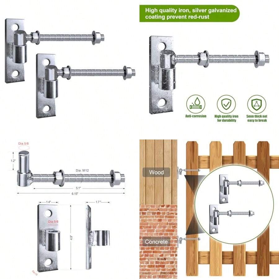 Shutter Hinges - As Pic - View 1