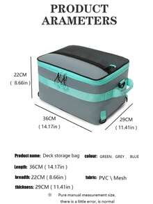 Kottesen Surfboard Nose Constant Temperature Storage Bag SUP Paddle Board Storage Sports Bag Surf Accessories Outdoor Bag Large Capacity Internal Layered Organizer Storage Bag - Green - View 7