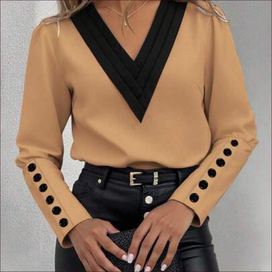 Women Blouses & Shirts - 彩色 - 查看 1