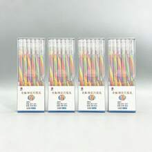 1pc/2pcs/3pcs/5pcs/6pcs/12pcs/18pcs/24pcs/30pcs/36pcs/42pcs High-Value Gradient Spiral Writing Greeting Cards, Exquisite Cute Cartoon Patterns, Random Styles, Office Study Gift Box Fountain Pens, Student Stationery Small Prizes, Suitable For Parent-Child Education, School/General/Student/Stationery/Drawing/Teacher/Classroom/Supplies/Birthday/Holiday/Party Gifts (One Size Is 6 Pens Per Box) - Multicolor - View 13