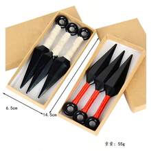 1pc/Set Kunai Cosplay Props, Anime Throwing Knives, Plastic Toy For Halloween, Party, Fans Collection - Multicolor - View 3