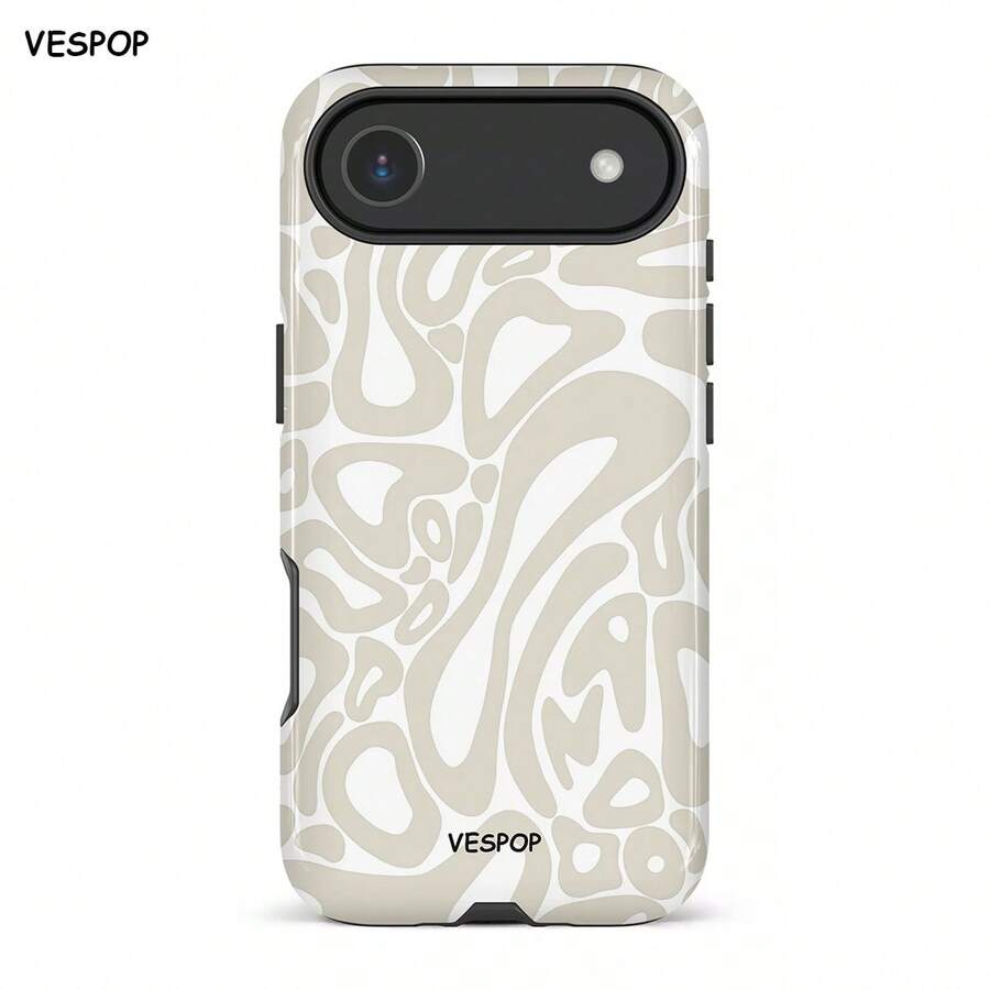 VESPOP Étui de téléphone antichoc à double couche Y2K, design brillant, couleurs vives, compatible avec iPhone 17/16/15/14/13 Pro Max, Galaxy S26/S25/S24 Ultra, Pixel 10/9/8 Pro - Couleur mixte 1 - View 1