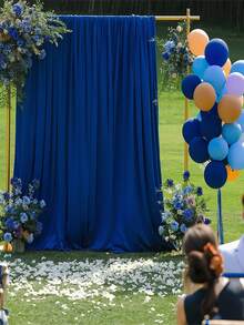 1 buah Latar Belakang Klasik Biru Tua Elastisitas Tinggi, Tersedia dalam Ukuran 9,84 kaki dan 6,56 kaki, Berbagai Pilihan Gaya, Desain Kantong Tiang Terintegrasi, Kompatibel dengan Berbagai Batang Gantung, Tidak Perlu Aksesori Tambahan untuk Pemasangan. Elastisitas Kain yang Sangat Baik, Tekstur Halus, Tahan Lama dan Tahan Aus, Cocok untuk Penggunaan Berulang Jangka Panjang. - Kain elastis berwarna biru tua - View 13