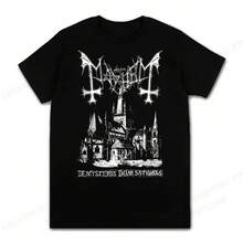 Mayhem Death T-Shirt For Men,  T-Shirts, Hip Hop T-Shirts For Kids, T-Shirts For Women, Oversized Casual T-Shirt, Streetwear - 彩色 - 查看 1
