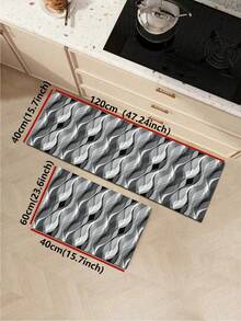 1 buah Keset Karet Dapur Motif Abstrak Bohemian, Terbuat dari Bahan Diatomaceous Earth, Memiliki Fitur Menyerap Air, Menyerap Minyak, Anti Selip, Tahan Noda, Cepat Kering. Cocok untuk Kamar Mandi, Lorong, Teras, Dekorasi Dalam/Luar Ruangan, Dapur, Ruang Makan, Kantor Kecil/Kantor Rumah, Ruang Cuci, dll. - MultiWarna - View 11