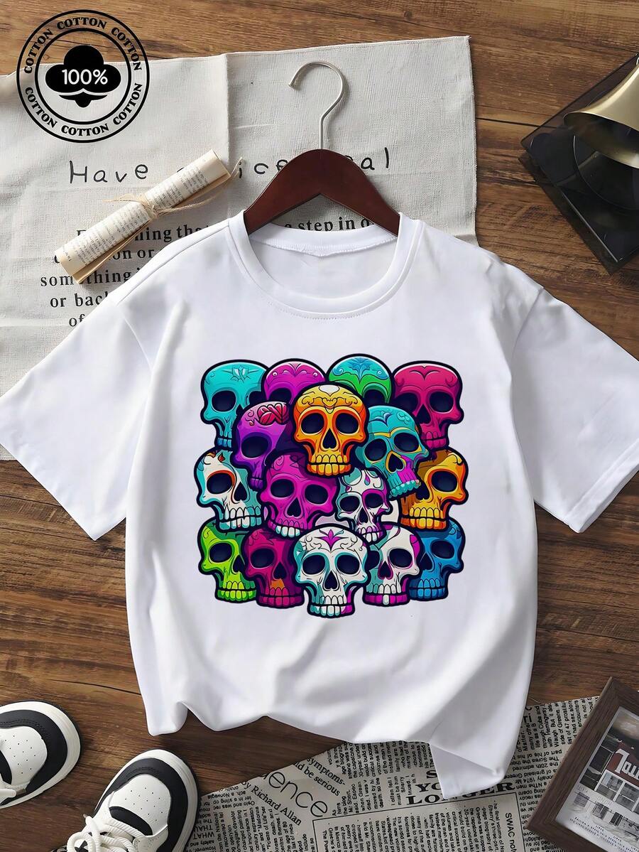 Men T-Shirts - White - View 1