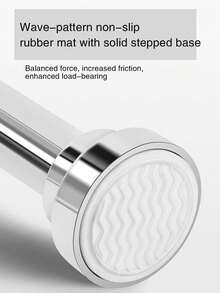 Adjustable Curtain Rod Bracket - No Drilling, No Nails Installation, Space-Saving Design, Suitable For Bathroom And Kitchen Storage Organization - A - View 3