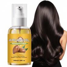 Suero capilar de aceite de argán, rico en aceite de argán, repara el cabello seco/dañado, hidrata el cabello, proporciona suavidad e hidratación duraderas, hace que el cabello sea talla grande suave 3.38 fl. oz. - 100 ml - Ver 7