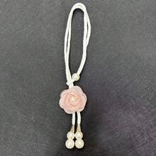 2 Buah Pengikat Tirai Bunga 3D Boho, Dekorasi Mutiara, Pengikat Tirai yang Dapat Diatur, Tali Tirai Mewah untuk Ruang Tamu dan Kamar Tidur - 2pcs - View 12