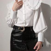 Women Blouses & Shirts - 淡粉紅色 - 查看 3