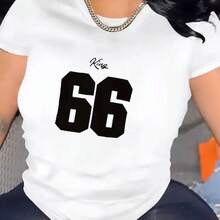 Camiseta Casual de Manga Corta para Mujeres 1 Pieza 100% Algodón Pesado - Cuello Redondo Cómodo, Camisetas Suaves y Adorables - negro - Ver 2