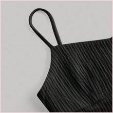 MOD Conjunto de top de camiseta y falda larga midi para mujer en color albaricoque - Marrón - Ver 4