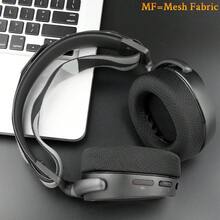 High-Density Foam Ear Pads Replacement For Arctis 7/Pro/9/9X/5/3/1/Prime/7+/7P/7X Series (Not Compatible With Nova), Black - Black - View 4