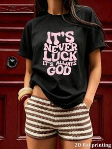 Women T-Shirts - Black - View 5