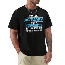 Camiseta de broma De actuario de Ciencia para Niños, camisa holgada de animal prinfor, camisetas negras para hombres - Multicolor - Ver 1
