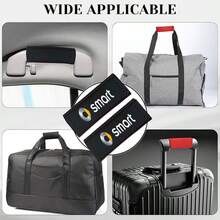 PU皮革適用於防滑保護套，適用於汽車座椅把手以及Smart Fortwo 451 450 453 EQ Forfour汽車內飾配件 - A - 查看 4