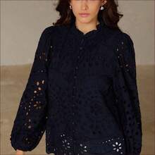 Women Blouses & Shirts - Putih - View 5