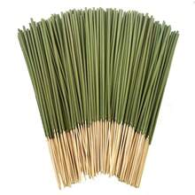 Varitas de incienso enrolladas hechas a mano de forma natural, aroma de rosa, pera y durazno, varitas de incienso largas, fragancia natural de rosa, pera y durazno, adecuadas para yoga, spa, purificación y desodorización del dormitorio - aroma a manzana - Ver 6