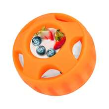 Juguetes para masticar para perros, bandeja para congelar y tratar, juguete para tratar rellenable de larga duración y moldes de silicona para enfriar el verano, alivia la ansiedad del perro - Gris claro - Ver 8