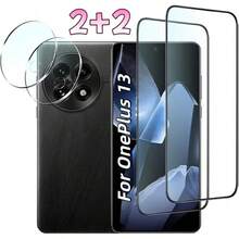 4pcs (2+2) Compatible With One Plus 15/12/13/13R/Nord 5/Nord CE5, 2pcs Clear High-Definition Screen Protector + 2pcs Clear High-Definition Tempered Glass Lens Protector, Lens Protector Pad, Screen Protector Film, High-Definition Edge Glue Full Coverage Tempered Glass Screen Protector, Easy Installation, Scratch-Resistant Film, Phone Protection, High Clarity, Smooth Surface, Shatter-Resistant Material, Durable Glass, Phone Screen Shield, Tech Enthusiasts - Clear - View 8
