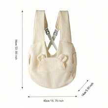 ARC ARCE Portable Comfortable Breathable Pet Carrier Bag Minimalist Cross-Body Chest Bag Small Dog Backpack Adjustable Cat Carrier Outdoor Dog Bag Large Capacity Dog Backpack - Multicolor - View 3