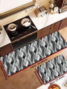1 buah Keset Karet Dapur Motif Abstrak Bohemian, Terbuat dari Bahan Diatomaceous Earth, Memiliki Fitur Menyerap Air, Menyerap Minyak, Anti Selip, Tahan Noda, Cepat Kering. Cocok untuk Kamar Mandi, Lorong, Teras, Dekorasi Dalam/Luar Ruangan, Dapur, Ruang Makan, Kantor Kecil/Kantor Rumah, Ruang Cuci, dll. - MultiWarna - View 16