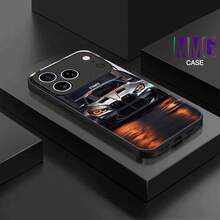 24h Versand aus DE | Herren Sportwagen Design Premium Business Stoßfeste Glashülle mit Kameraschutz – Luxus Mode Minimalistisch Cool – Kompatibel mit Apple 11/12/13/14/15/16/17 Pro Max/Plus/SE/Air – Perfektes Geschenk – Für Samsung Galaxy S21/S22/S23/S24/S25 Ultra - 1 Stück Bildfarbe - Übersicht 2