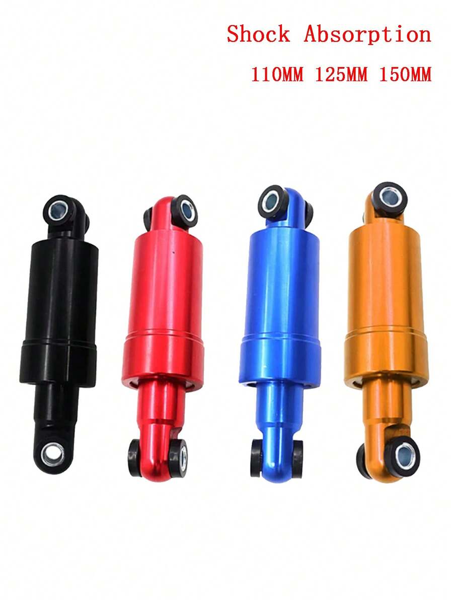 110MM 125MM 150MM 或 M4 Pro 電動滑板車配件零件 10 吋液壓避震器 125mm 後輪避震器 - 鋁全包減震 - 查看 1
