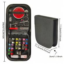 10pcs Portable Sewing Thread Set, Includes Thread, Sewing Needles, Measuring Tape And Other Sewing Tools, Essential For Home, Dorm And Travel - 1 Box Of 10 Sewing Thread Sets (accessories In Random Colors) - View 2