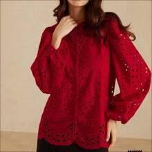 Women Blouses & Shirts - Putih - View 11