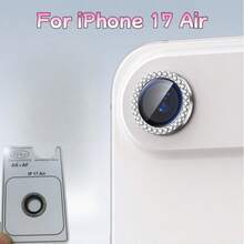 閃亮水鑽鏡頭保護膜,相容於 Apple 17/17 Air/17 Pro/17 Pro Max,鑲鑽水晶鏡頭膜附對位工具,鏡頭保護膜,鏡頭保護貼,鏡頭保護墊,快速簡易安裝,9H 硬度 + 金屬環,防刮防摔,時尚美觀精緻,智慧型手機配件,螢幕保護膜替代方案,時尚手機配件,現代手機保護殼,防刮膜,精密切割保護膜,金屬框保護膜,智慧型手機使用者,電子產品保護 - 彩色 - 查看 14