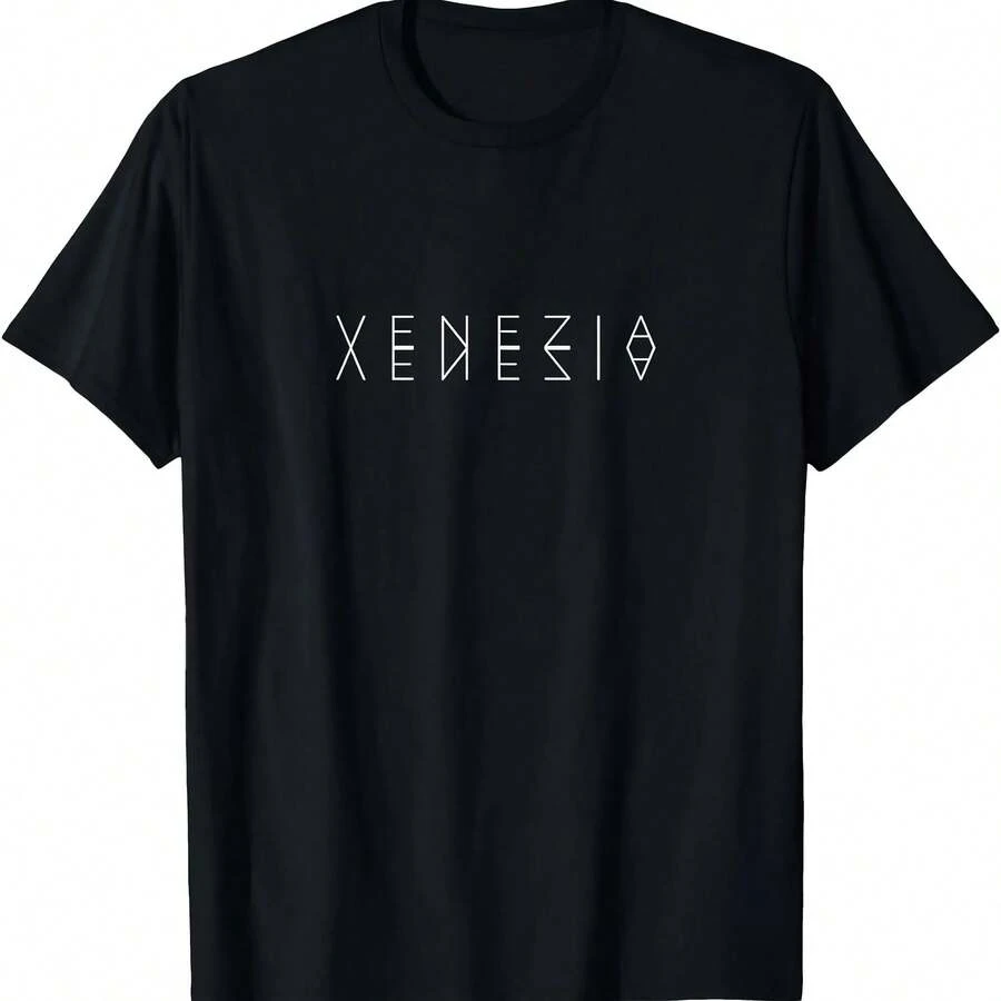 Venezia Reflexiones - Venecia, Italia Word Art Souvenir Camiseta - Multicolor - Ver 1