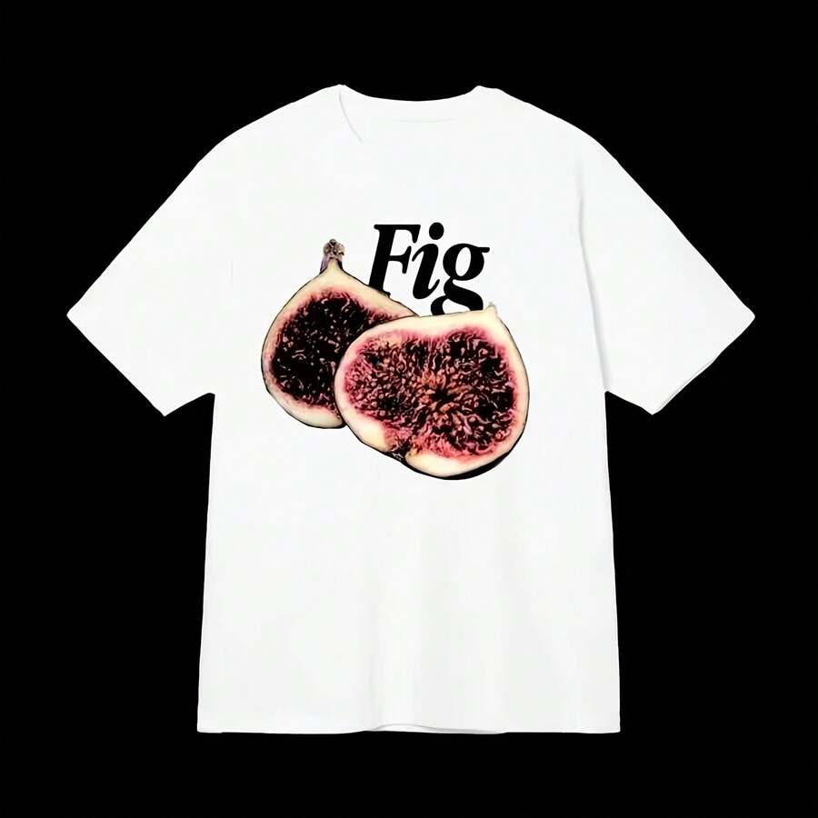 Harajuku Vintage Fashion Oversized T-Shirt With Y2K Street Hip Hop Lettering, Loose Fit Tees, Casual Streetwear For Men And Women - 彩色 - 查看 1