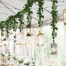 1/6/12/36 Pack Ivy Garland, Artificial Fake Ivy Leaves, Greenery, Hanging Vines, Plant Home Garden Decor, Poison Ivy Costume, Roses, Decorative Style, Party & Holiday Decor, Bedroom Accessories, Mother's Day Decor, Spring Decor, Valentine's Day - A - View 4