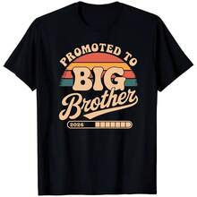 Camiseta con estampado de Big Brother 2026, 100% algodón, unisex, cuello redondo, novedad de verano 2026, camiseta de manga corta Y2k a la moda para hombre y mujer - Multicolor - Ver 1