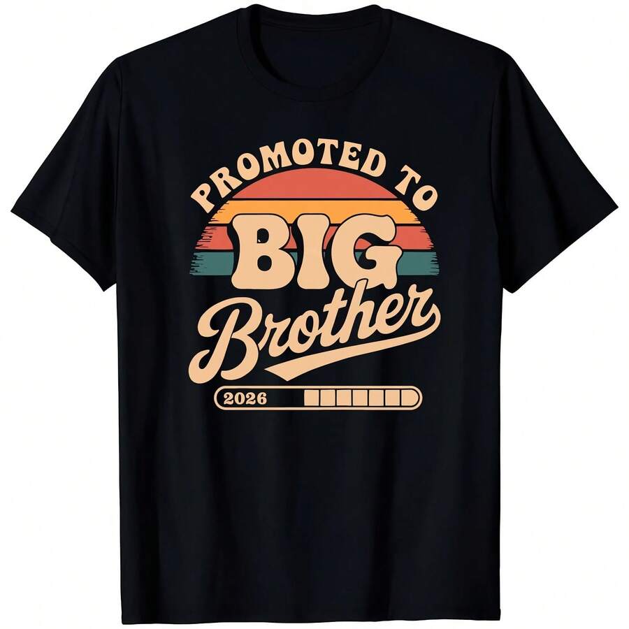 Camiseta con estampado de Big Brother 2026, 100% algodón, unisex, cuello redondo, novedad de verano 2026, camiseta de manga corta Y2k a la moda para hombre y mujer - Multicolor - Ver 1