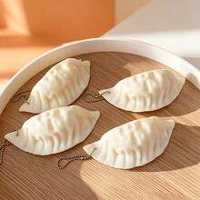 12/5/3/2/1pc Realistic Dumpling Squeeze Toy - Stress Relief Toy - Soft Squishy Toy - Fidget Toy - Stitch Toys - Travel Toys - Classroom Fidget Toys - Mini Bath Toys - Christmas Stationery Stress Ball - Gift For Boys, Girls, Valentine's Day, New Year - View 4