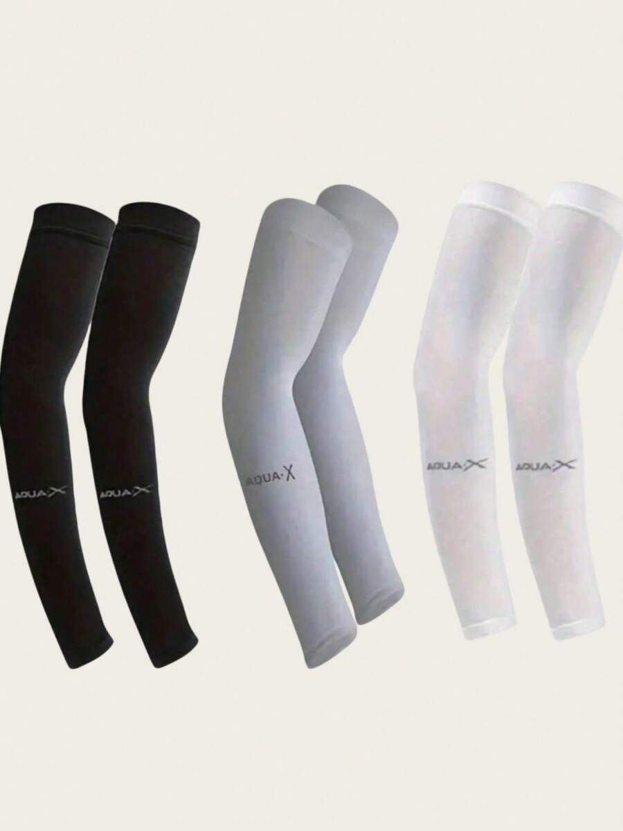 3/2/1 Pack UV Protection Arm Sleeves - Cooling, Compression, Tattoo Cover - Suitable For Men - Multicolor - View 1